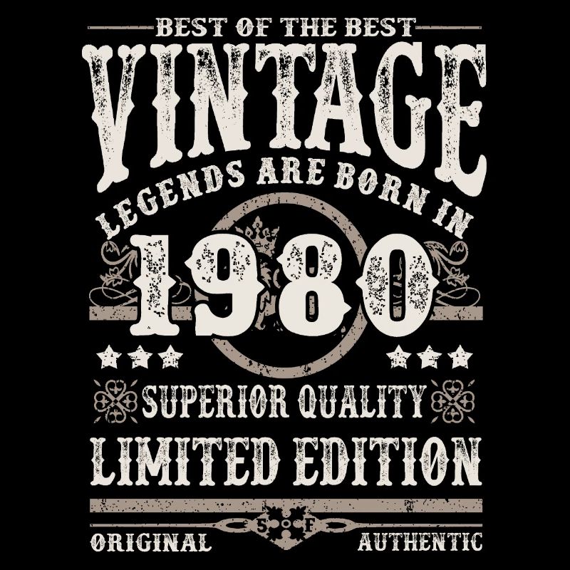 Legenden werden 1980 geboren