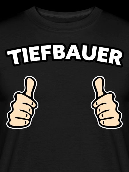 Tiefbauer Beruf Geschenkidee