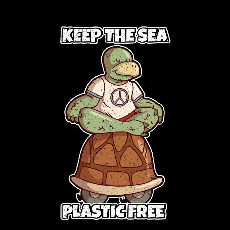 Keep The Sea Plastic Free Umweltschutz Meer retten