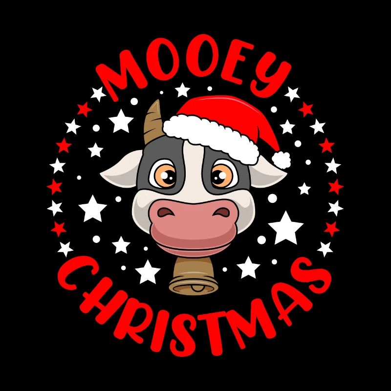 Mooey Christmas Landwird Weihnachten Kuh