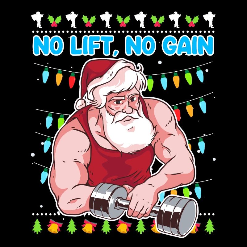 No Lift no Gain Bodybuilder