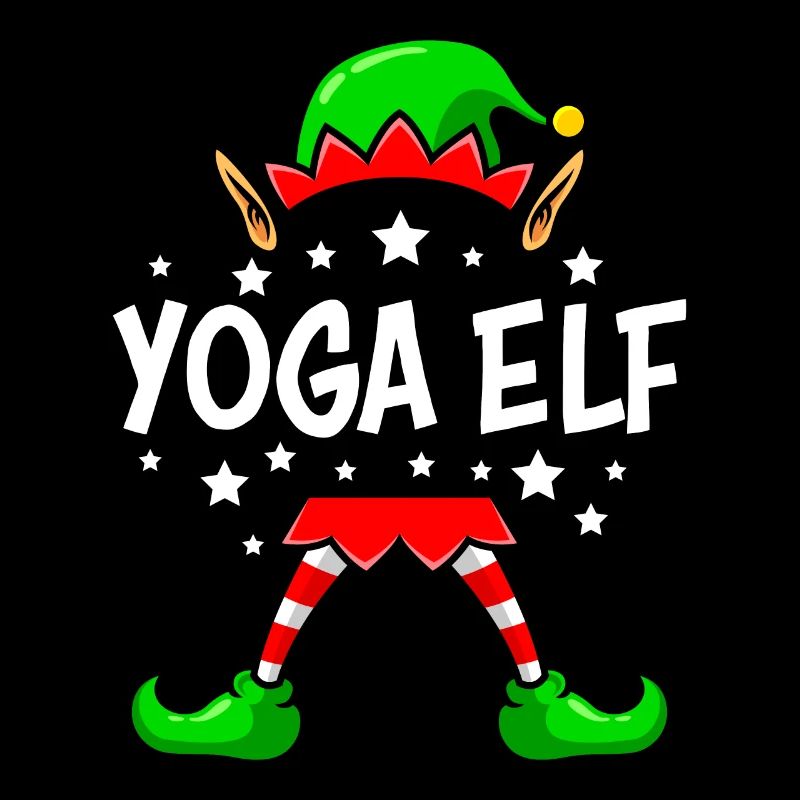 Professeur de yoga elfe de Noël Nicholas