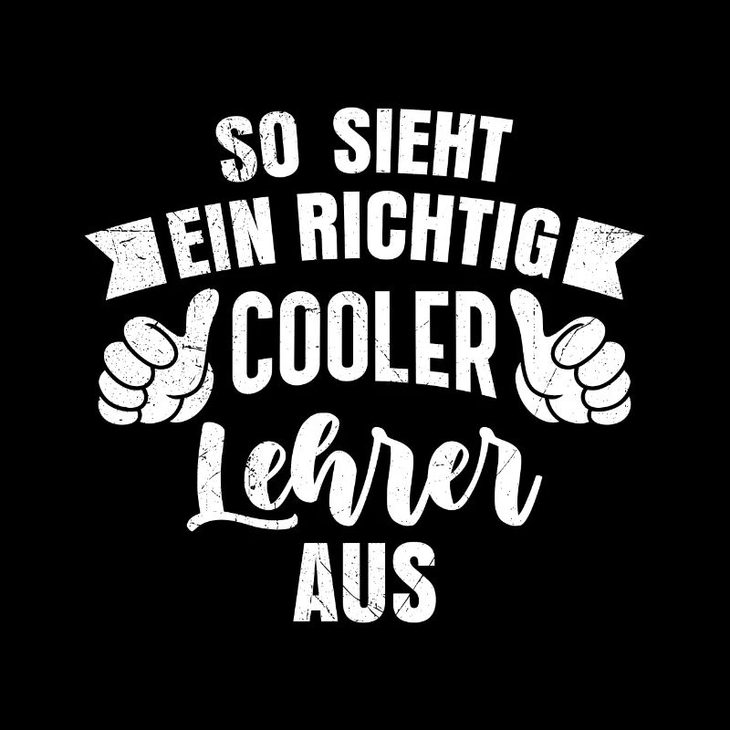 So sieht ein cooler Lehrer aus bester Lehrer