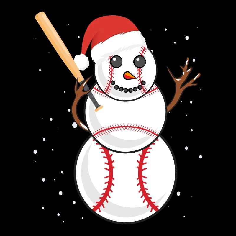 Baseball Snowman Baseball Player Baseball Player
