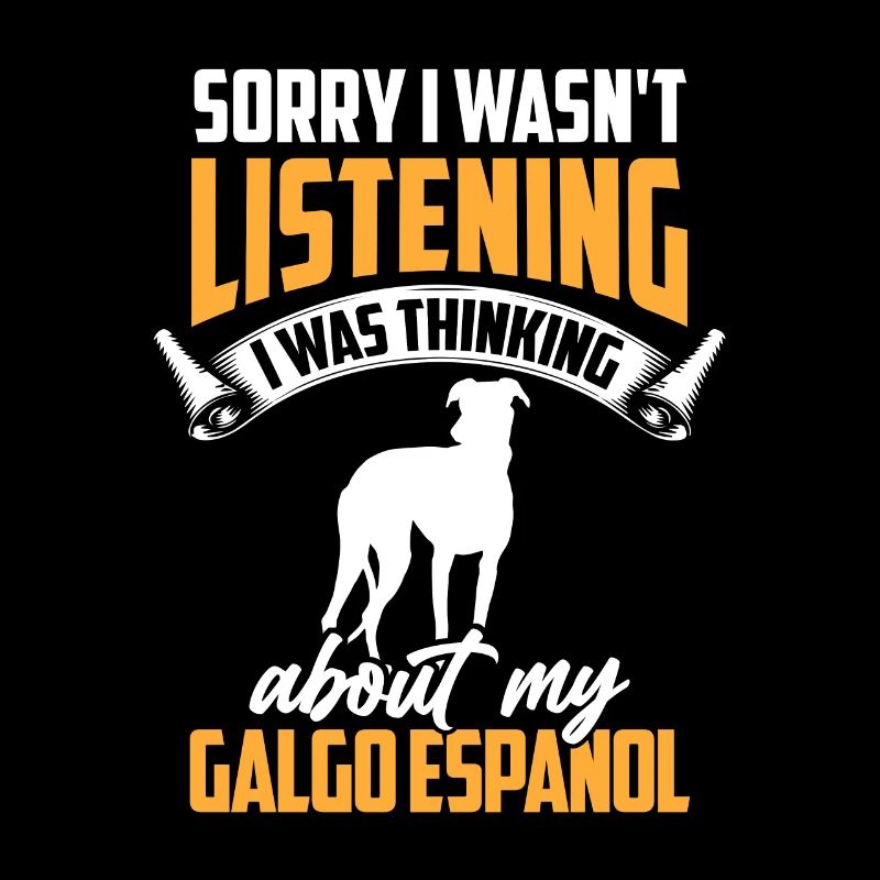 Pensé à mon Galgo Espanol Galgo Espanol