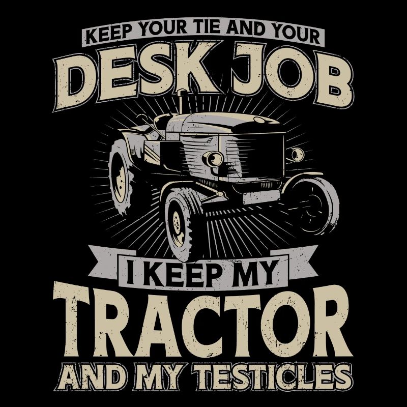 Farming Farmer Vintage Tractor