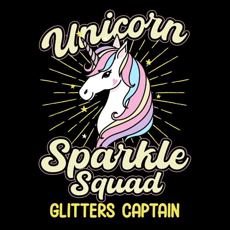 Unicorn Sparkle Squad Cutter Captain