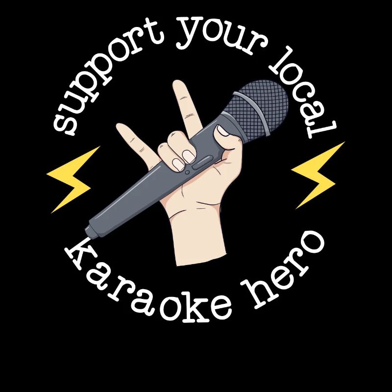 Karaoke Singer 80s Retro Support