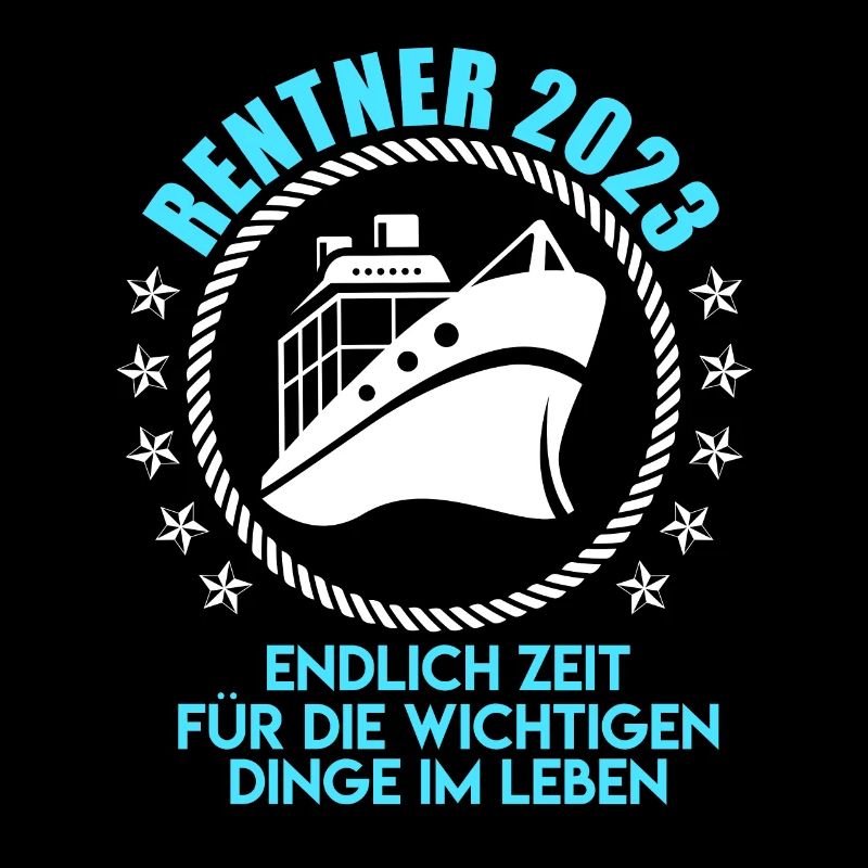 Rentner 2023 Bootfahrer Skipper Renteneintritt