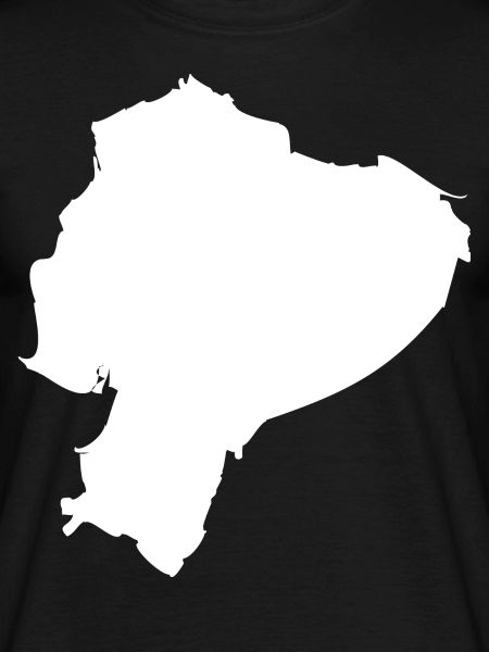 Ecuador map flag