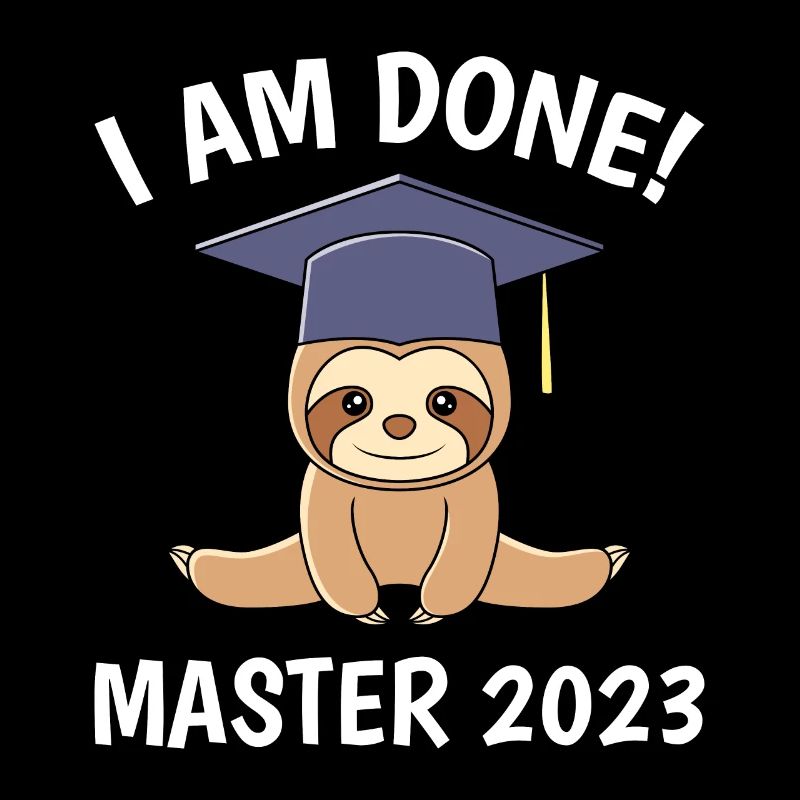 I finished Master 2023 Master Degree