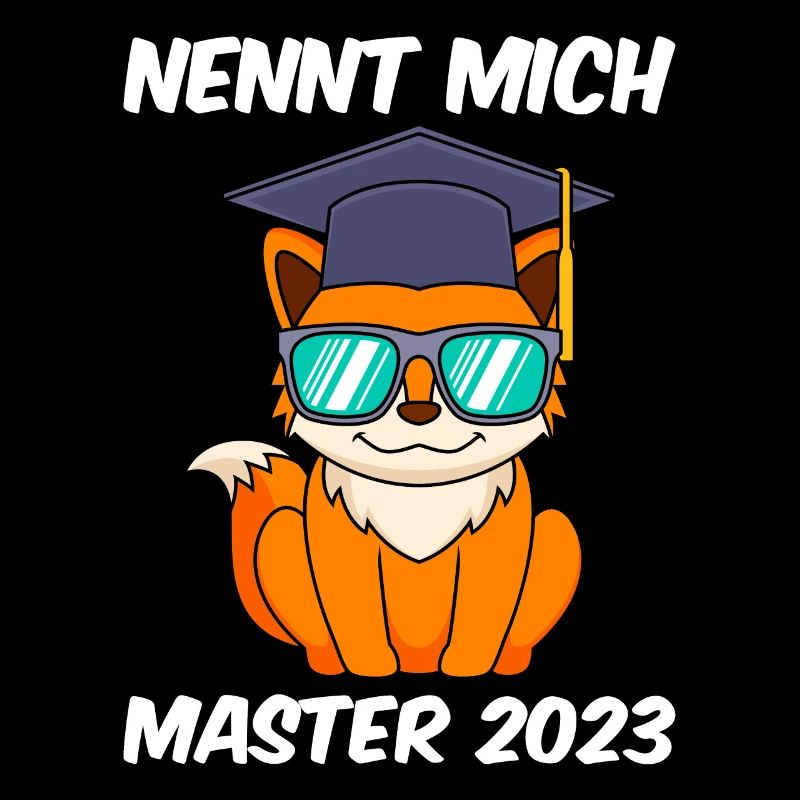 Nennt mich Master 2023 Masterabschluss Master
