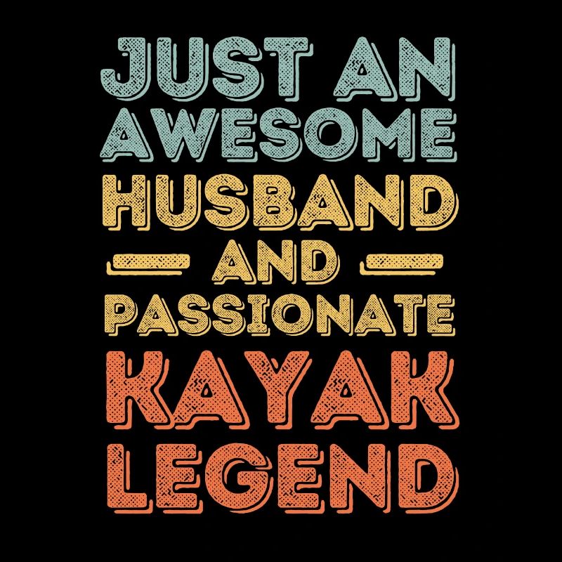 Ehemann Kayak retro