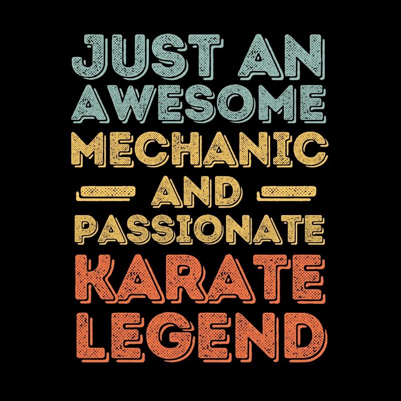Mechanic Karate retro