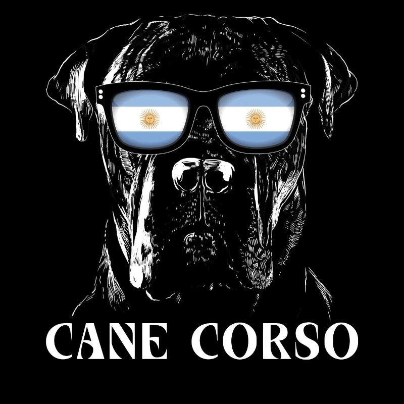 Cane Corso Argentine Drapeau argentin
