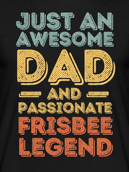 Daddy Frisbee retro