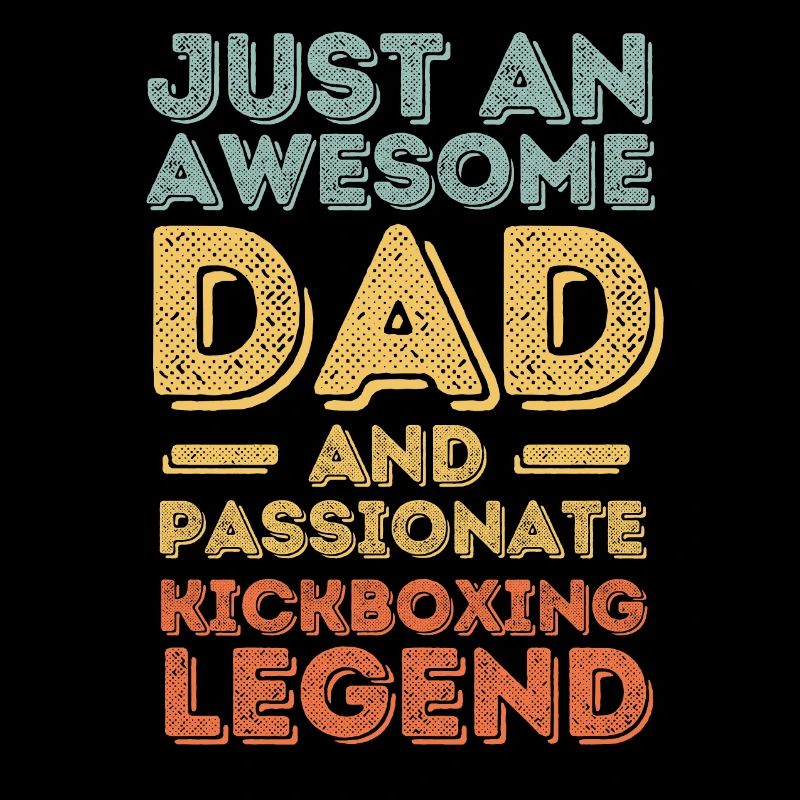 Dad kickboxing retro