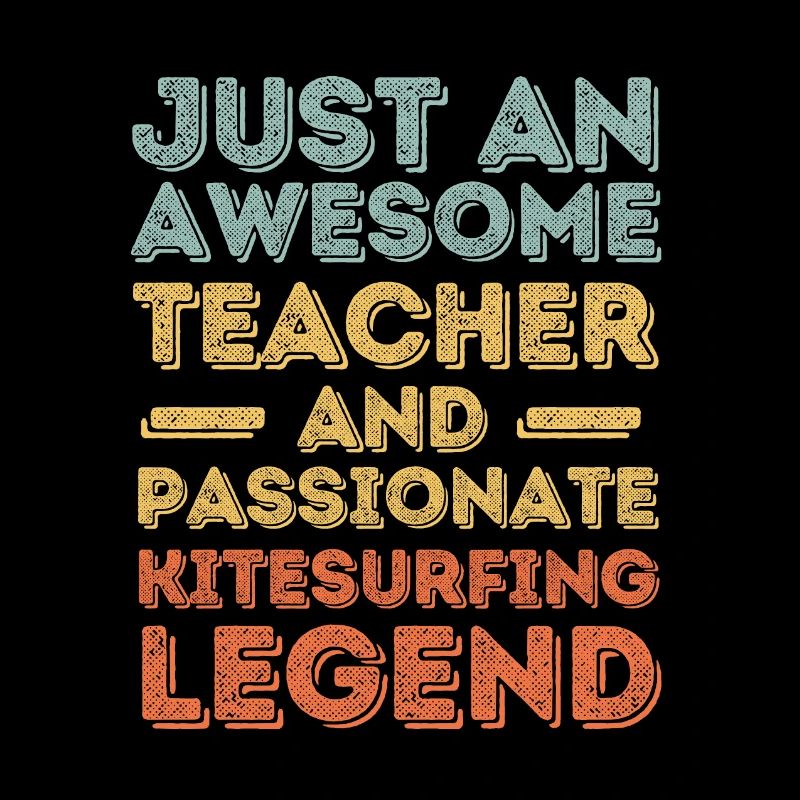Instructor Kitesurfing retro