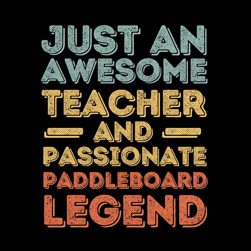 Lehrer Paddleboard retro