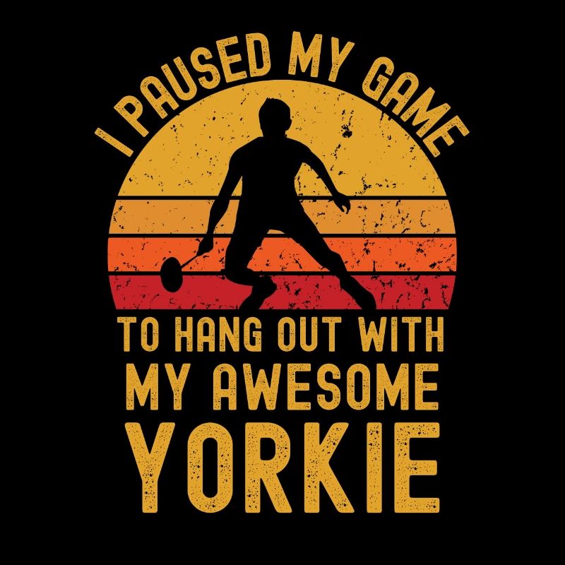Badminton et Yorkshire Terrier