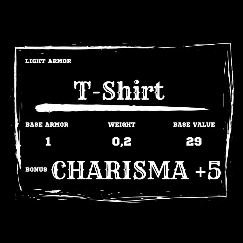 Light Armor | T-Shirt D n D, DSA, RPG