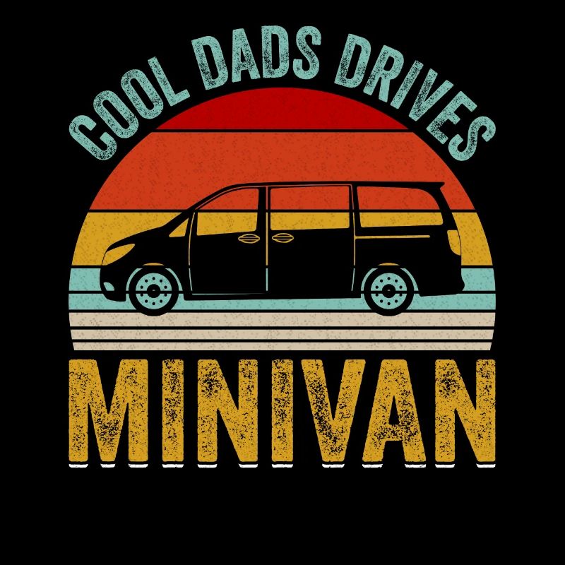 Dad fährt Minivan Daddy Minivan Dads Lifestyle