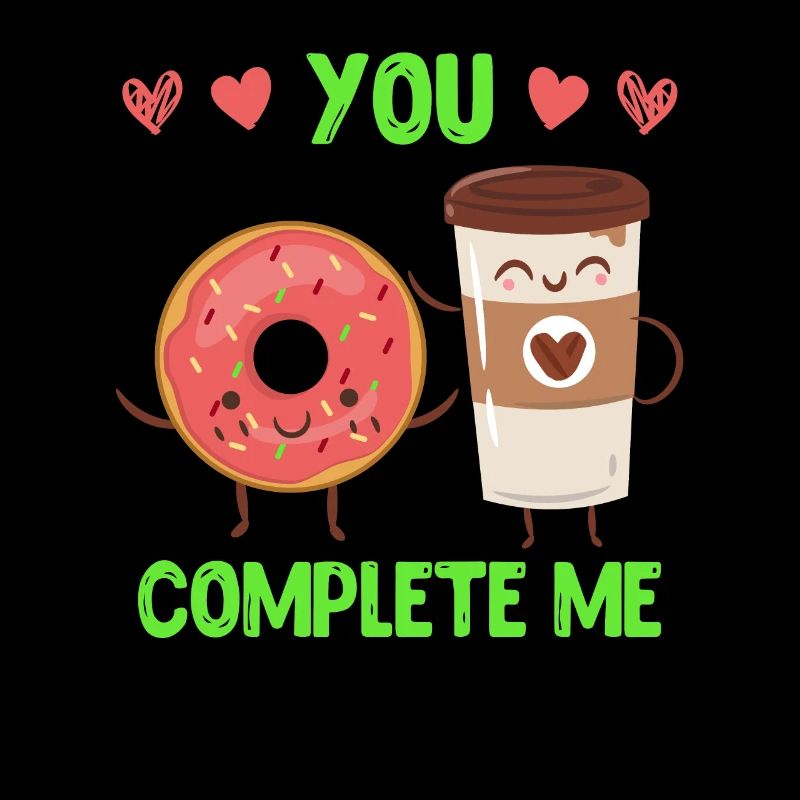 Café Love Donut Lovers Saint-Valentin