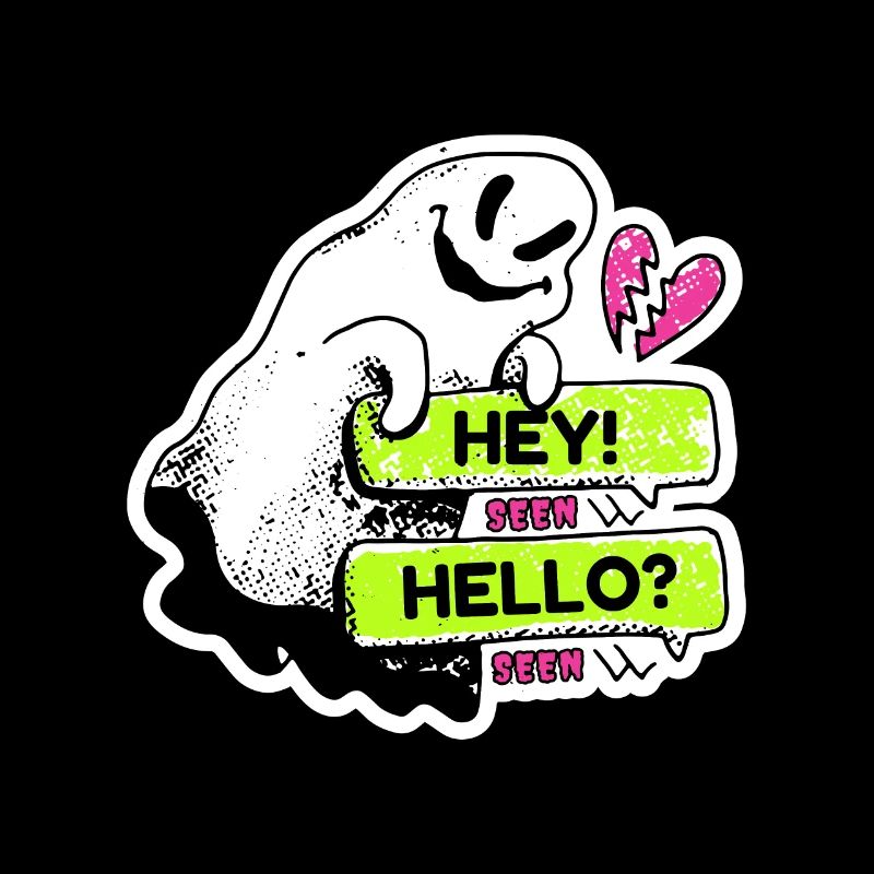 Saint-Valentin - Funny Ghosting - Anti Valentine