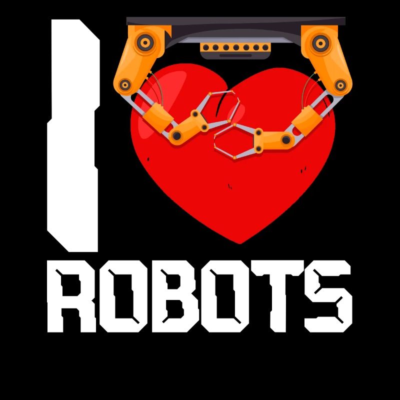 Robot Robotics Engineer Heart I