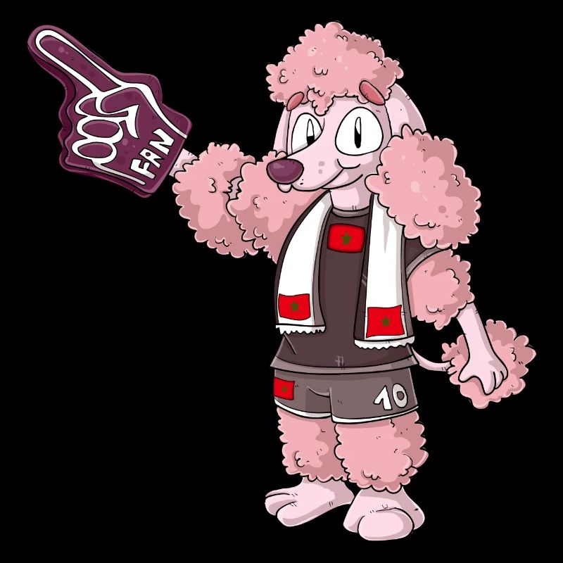 Caniche fan Maroc