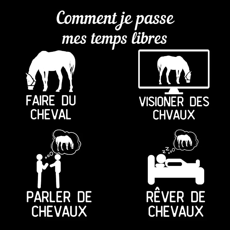 Cheval temps libre cadeau cheval