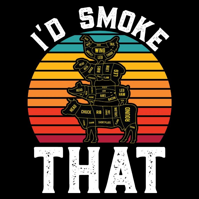 I'd Smoke That Funny BBQ Master