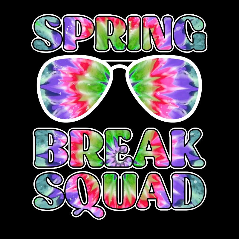 Spring Break Squad Summer Holidays Spring Break