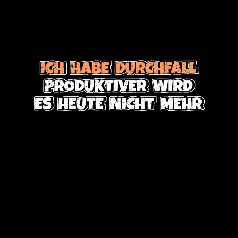 Ich habe Durchfall Produktiver wird es nicht mehr