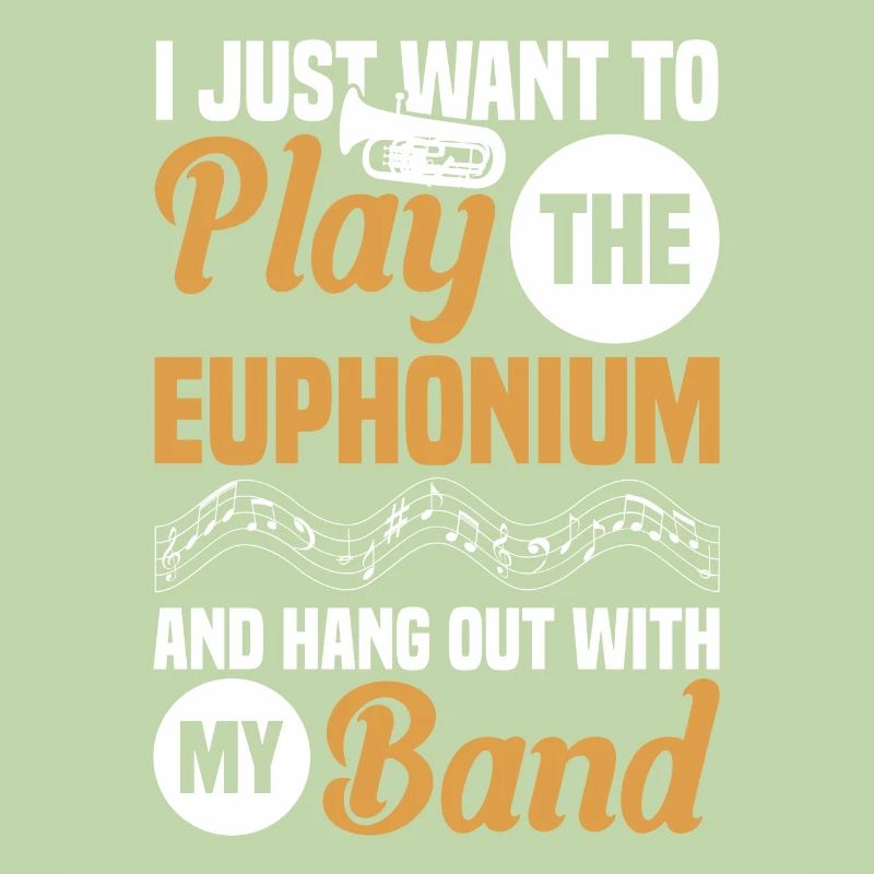 Euphonium Euphonium Player Brass Euphonist