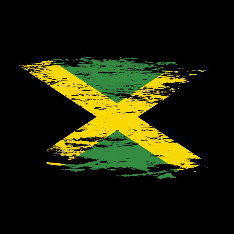 Drapeau de la Jamaïque utilisé