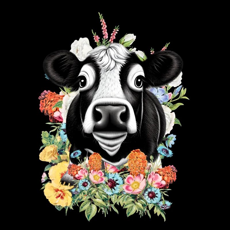 Kuh Blumen