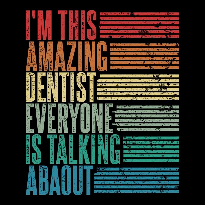Dentist Dentist Dentist Gift Retro