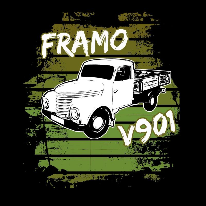 Framo flatbed transporter truck DDR IFA Oldtimer