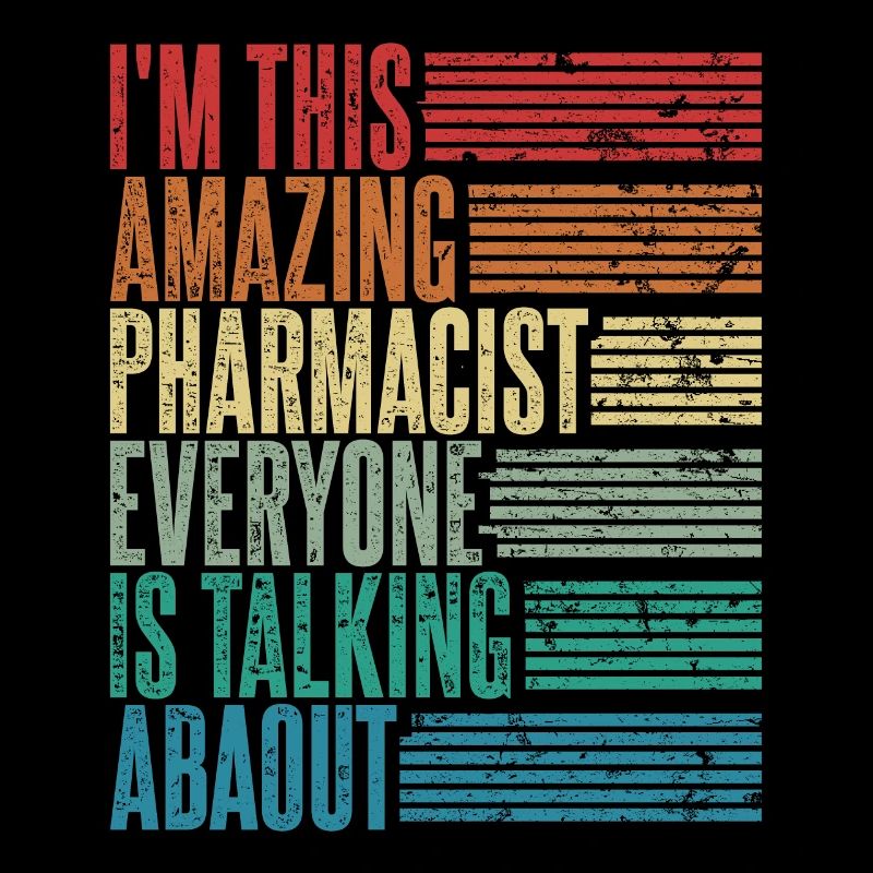 Vintage Pharmacist Pharmacist Gift Retro