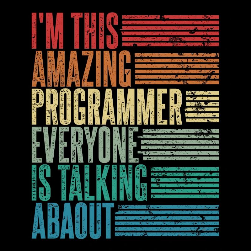 Programmeur Vintage Codeur Cadeau Rétro