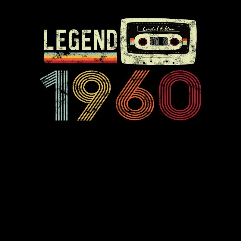 1960 Geburtstag Vintage Cassette