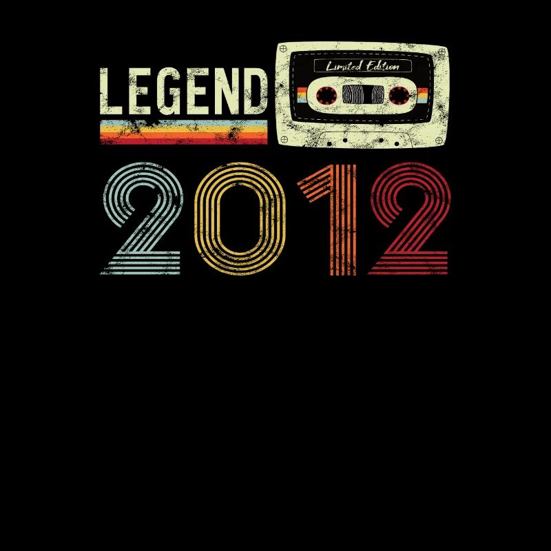 2012 Geburtstag Vintage Cassette