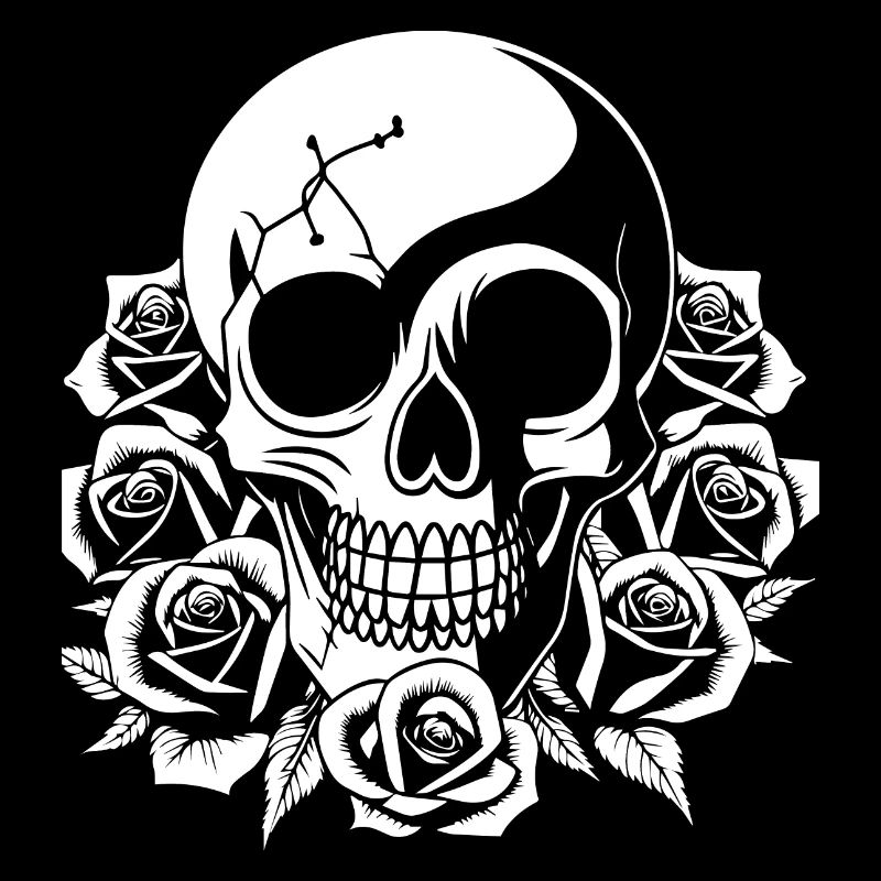 Horror Skull Skull Art Skull Gothic Heavy Metal