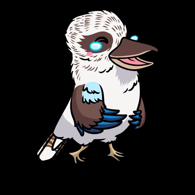 Hans Vogel Jäger lit Laughing Kawaii