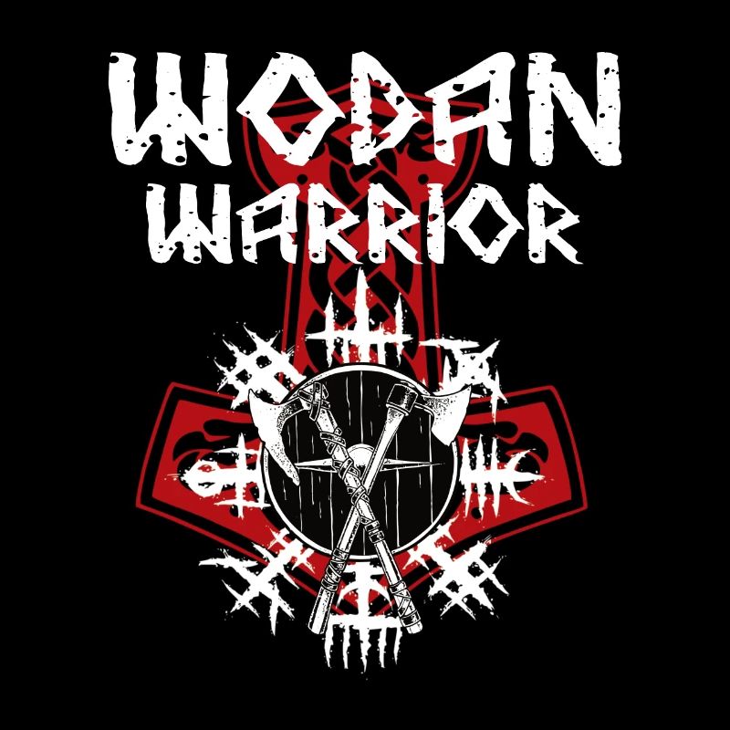 Valhalla Wikinger Odin Runen Warrior Viking