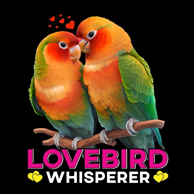 Inséparable chuchoteur Amoureux des oiseaux