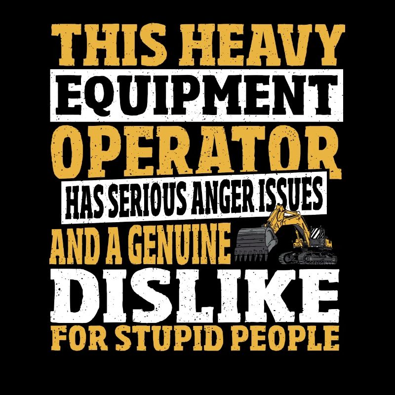This Heavy Equipment Operator Has Serious Anger