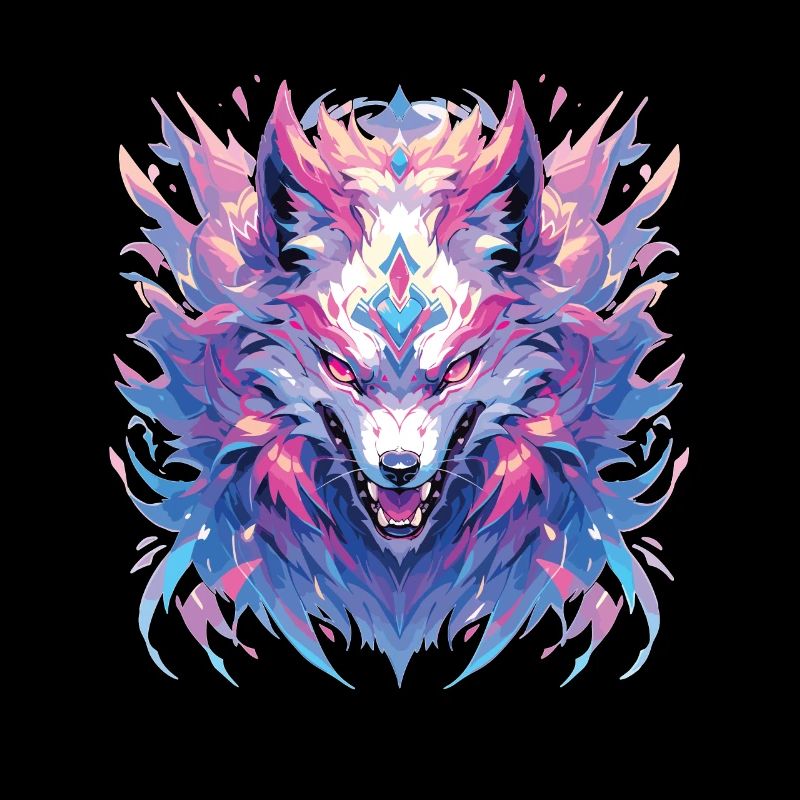 Wolf Wolfskopf Wölfe Waldbewohner Tiere