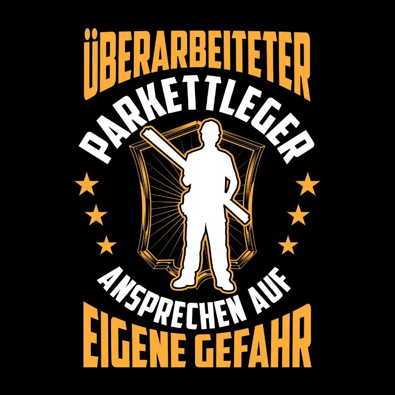 Überarbeiteter Parkettleger Fußbodenleger